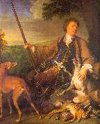 Francois Desportes Self Portrait in Hunting Dress china oil painting artist
